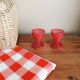 Set of 2 spring egg cups