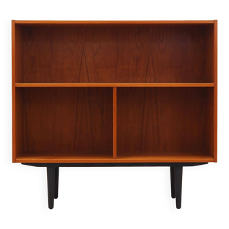 Teak bookcase, Danish design, 1970s, production: Denmark