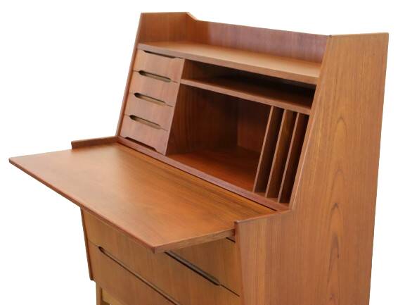 Deens design teak mid century  Secretaire 'Gilleleje'