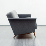 Convertible sofa, 60s, two-coloured, restored