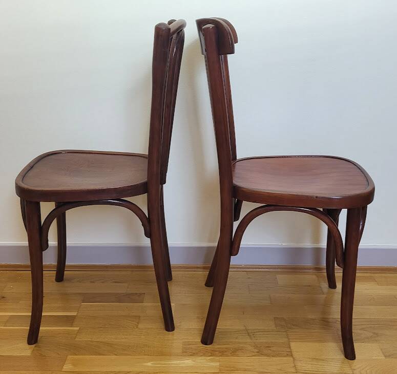 2 bistro chairs