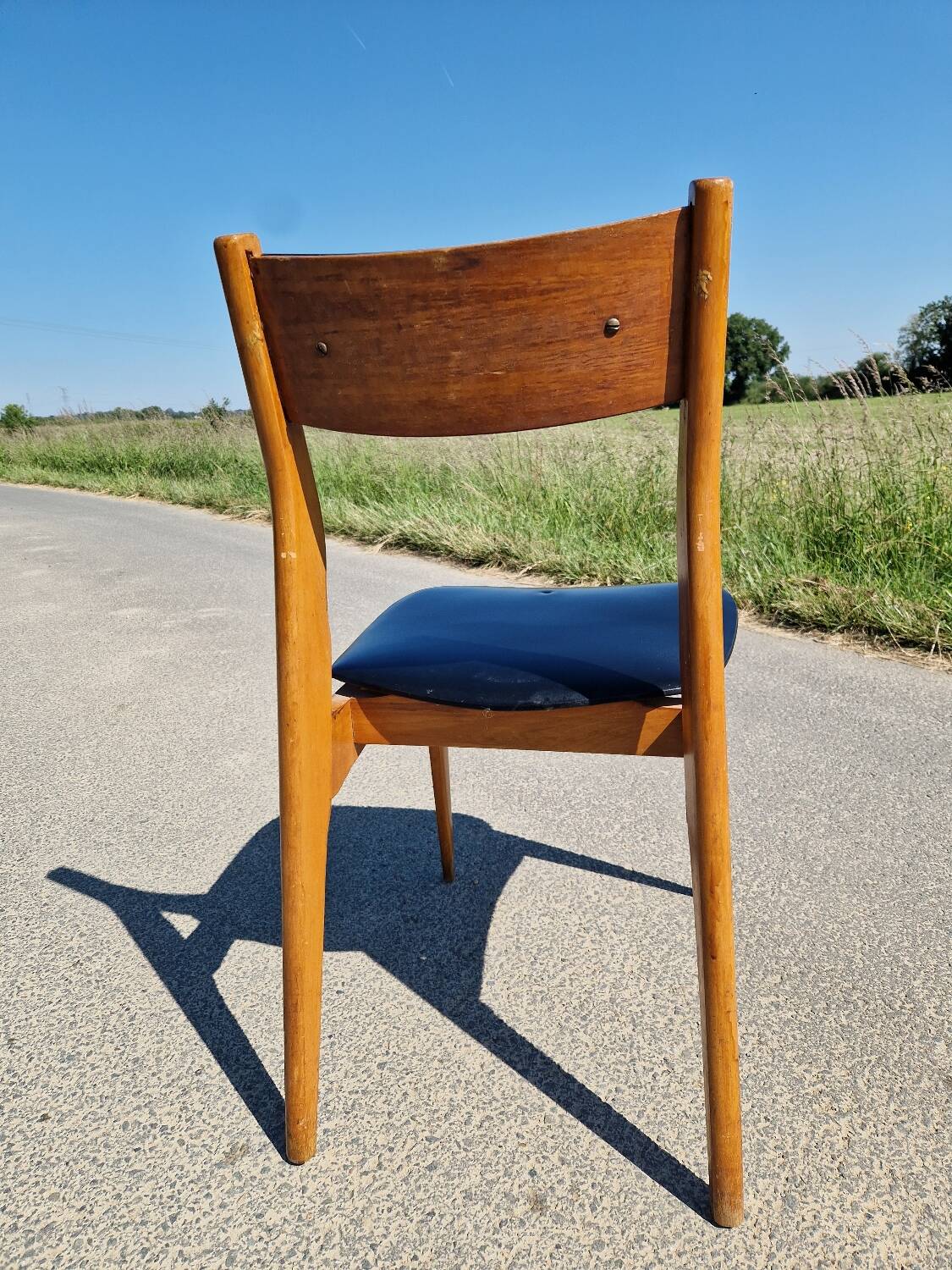 Vintage Scandinavian style chair from the 60s