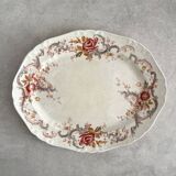 Plat en terre de fer polychrome « Wentworth » Bishop & Stonier