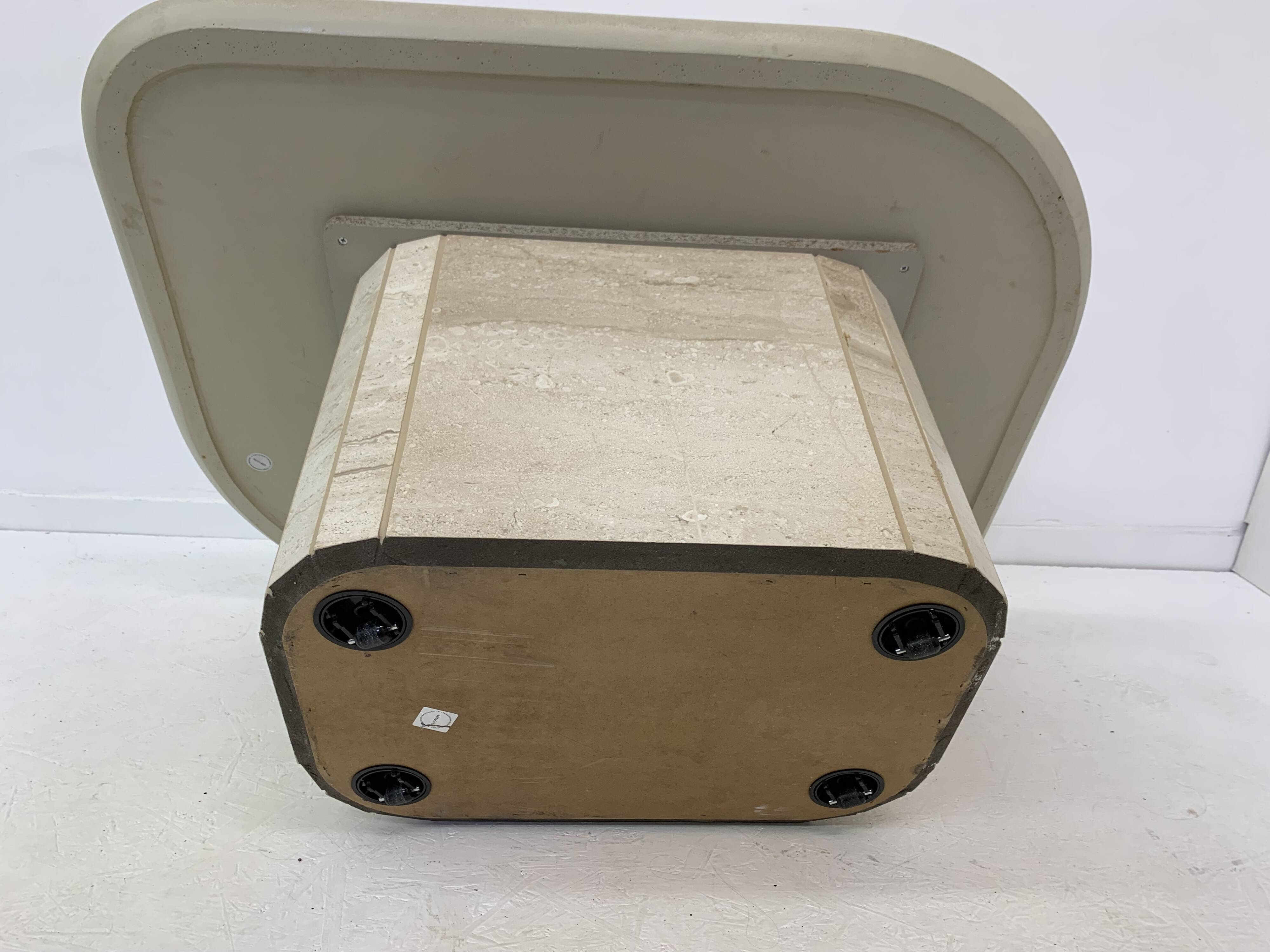 Mid-century design travertine coffee table, 1970’s