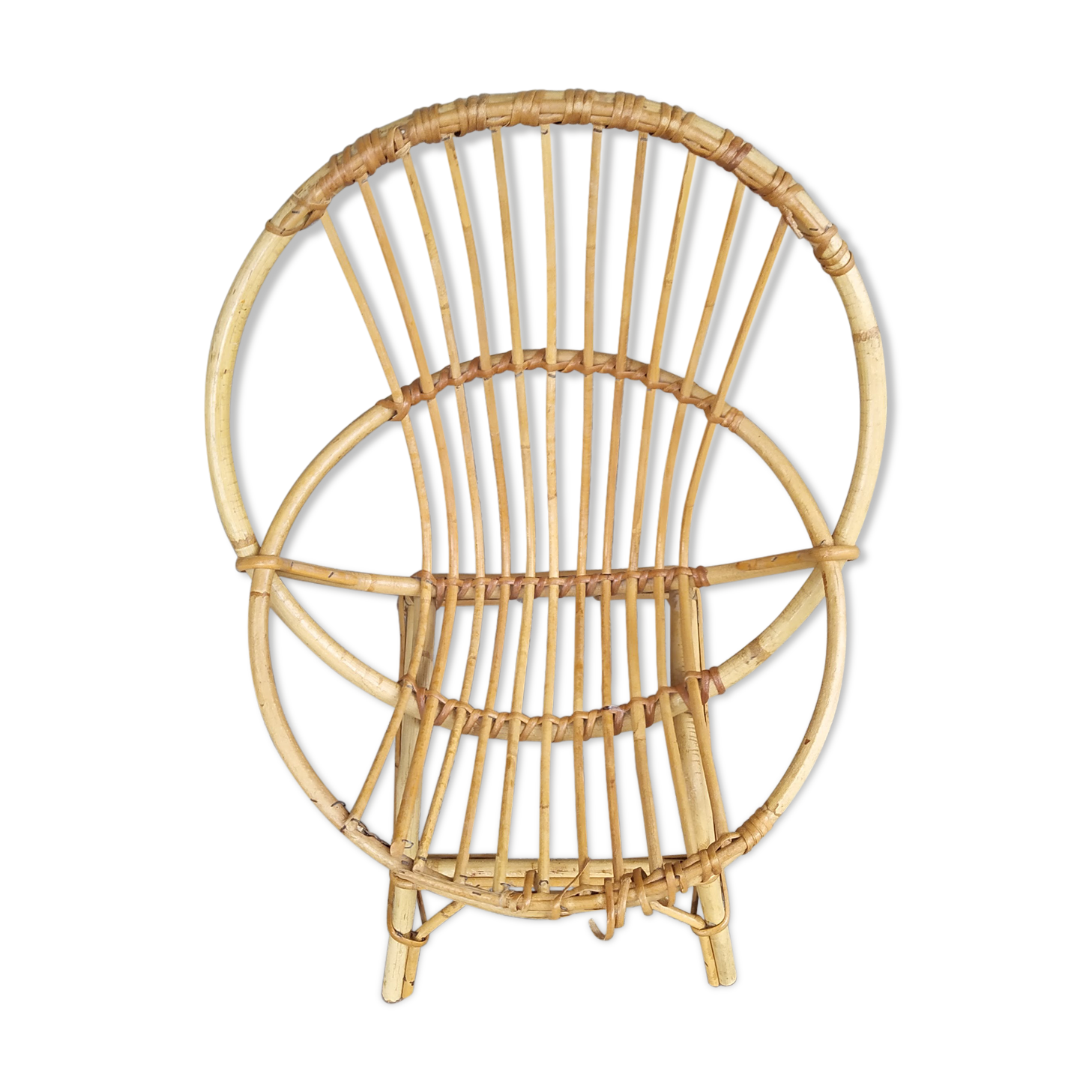 Child rattan chair