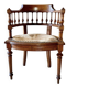 Fauteuil gondole ancien bois - projet pro B2B