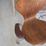 Arne Jacobsen 3217 rosewood desk chair Fritz Hansen