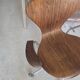 Chaise de bureau en palissandre 3217 d'Arne Jacobsen, Fritz Hansen.