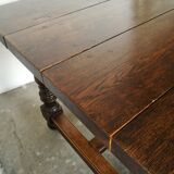 Table de ferme massive en chêne