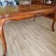 Rustic dining table