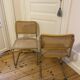 Pair of Cesca b32 Marcel Breuer chairs