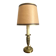 Lampe en laiton style bougeoir