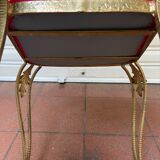 Chaise en fer forgé doré, Pierre Luigi Colli