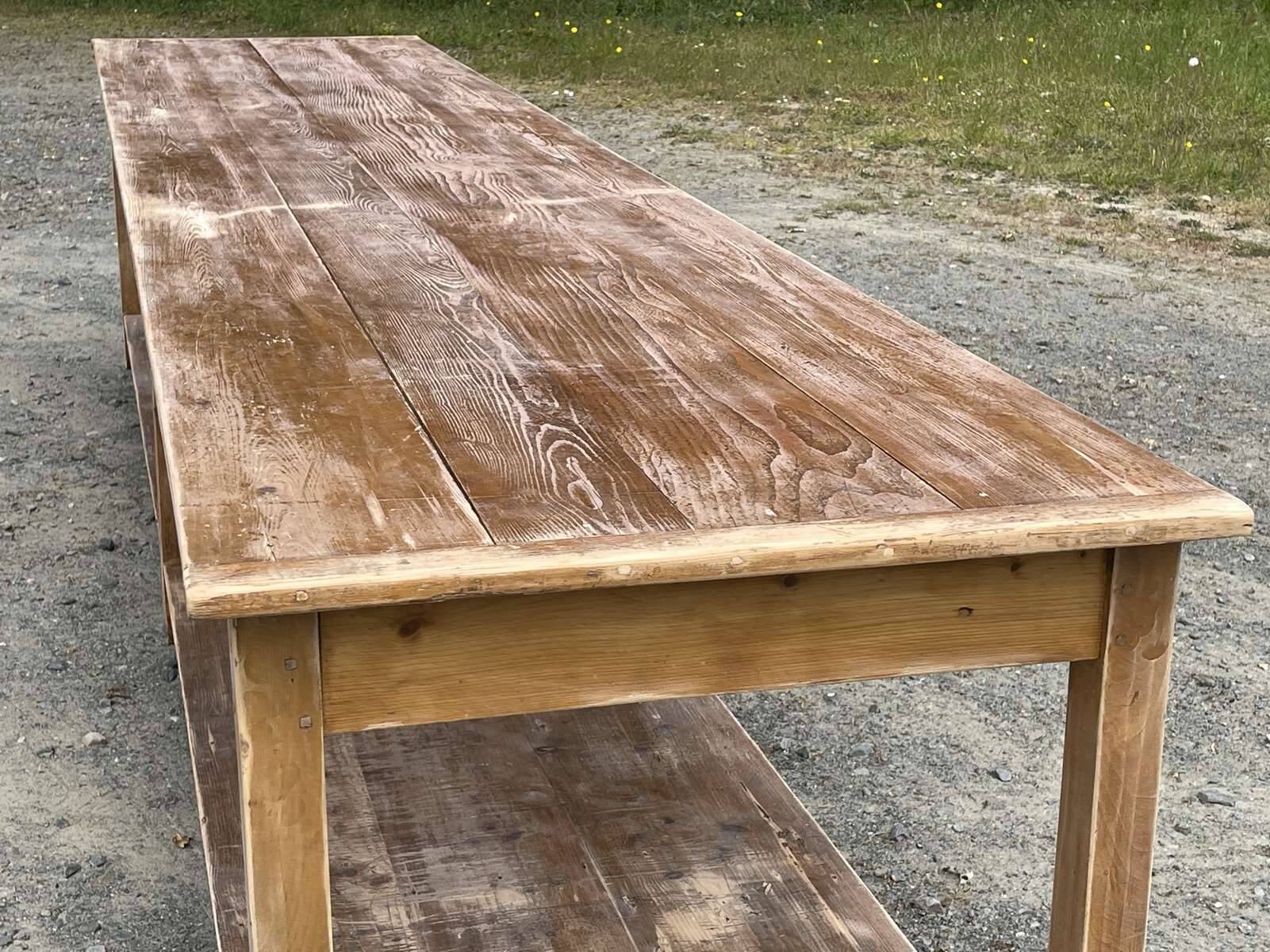 1930s fir draper table