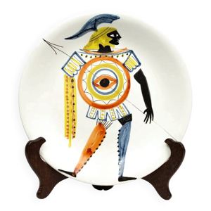 Assiette en faïence - roger