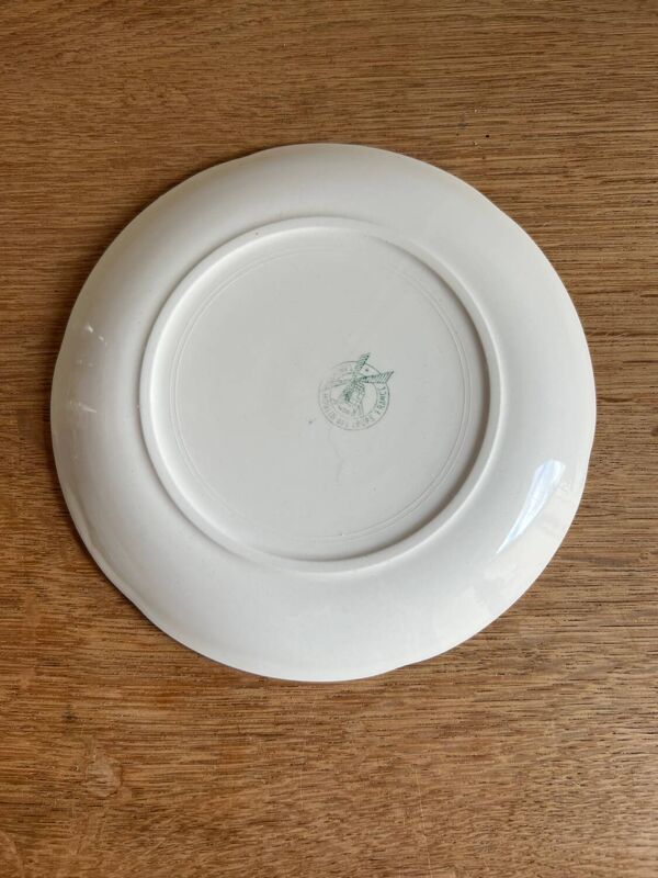 12 assiettes à dessert Moulin des Loups