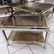 Italia lounge coffee table and vintage sofa tips ITALIA by Willy Rizzo 1970