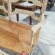 Radassier bench and its footrest - Provençal