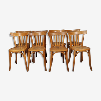 Set of 8 bistro chairs