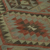 Anatolian handmade kilim rug 310 cm x 160 cm