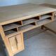 Vintage solid oak craft desk