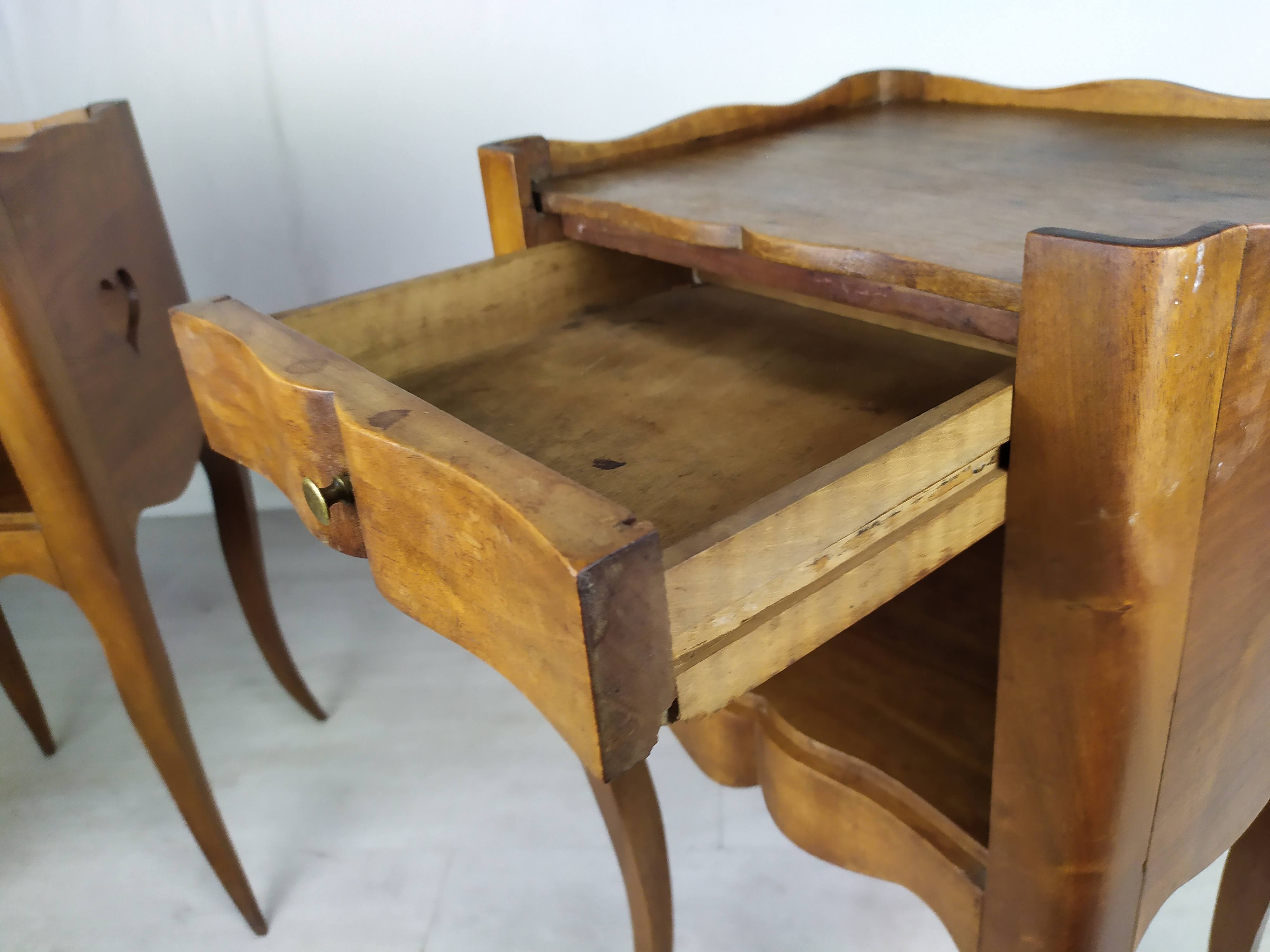 Bedside Louis XV heart