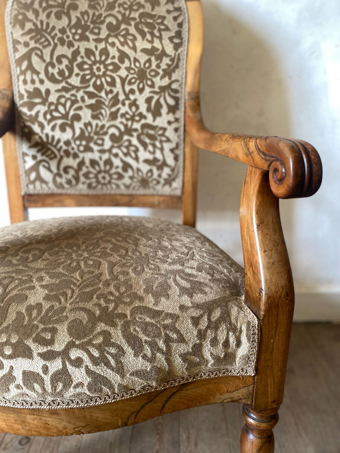 Fauteuil Louis Philippe Noyer