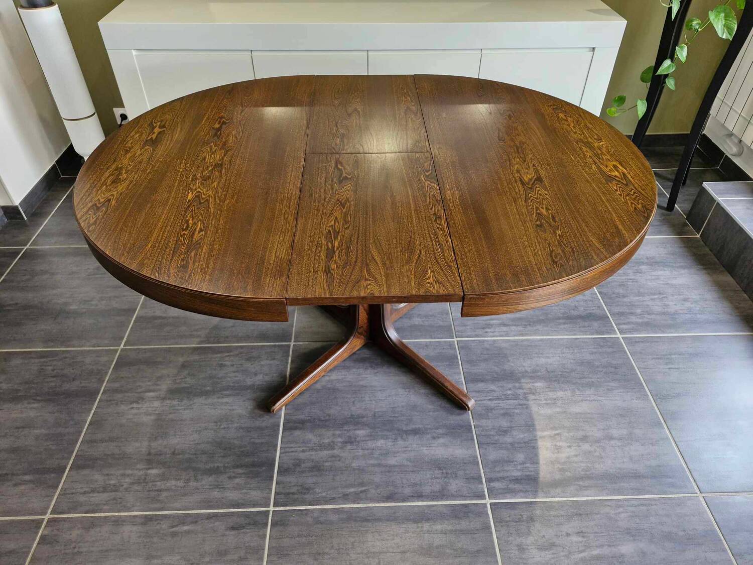 Baumann vintage extendable table 1970s