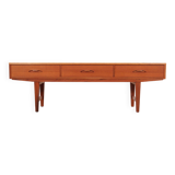 Teak lowboard, Danish design, 1960s, production: Denmark