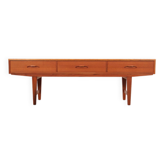 Teak lowboard, Danish design, 1960s, production: Denmark