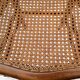 Pair of 2 old cane chairs