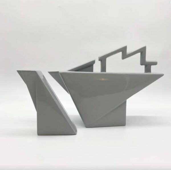 Théière et pot à lait, Pierre Casenove pour Studio Salins, années 1980