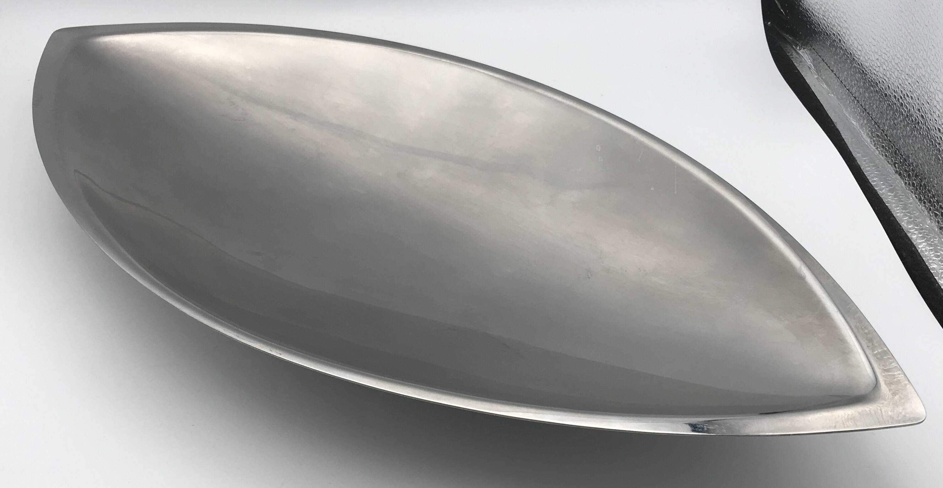 Tray, cosmos serving dish on foot guy degrenne