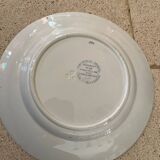 Creil & Montereau plate, 19th century