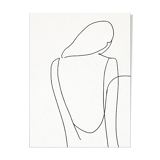 Female figure giclee art print, 50x70cm