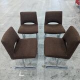 Set of 4 Georges Frydman chairs