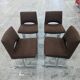 Set of 4 Georges Frydman chairs