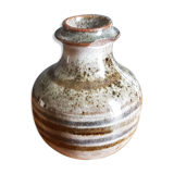 Vase in Poncé sandstone signed