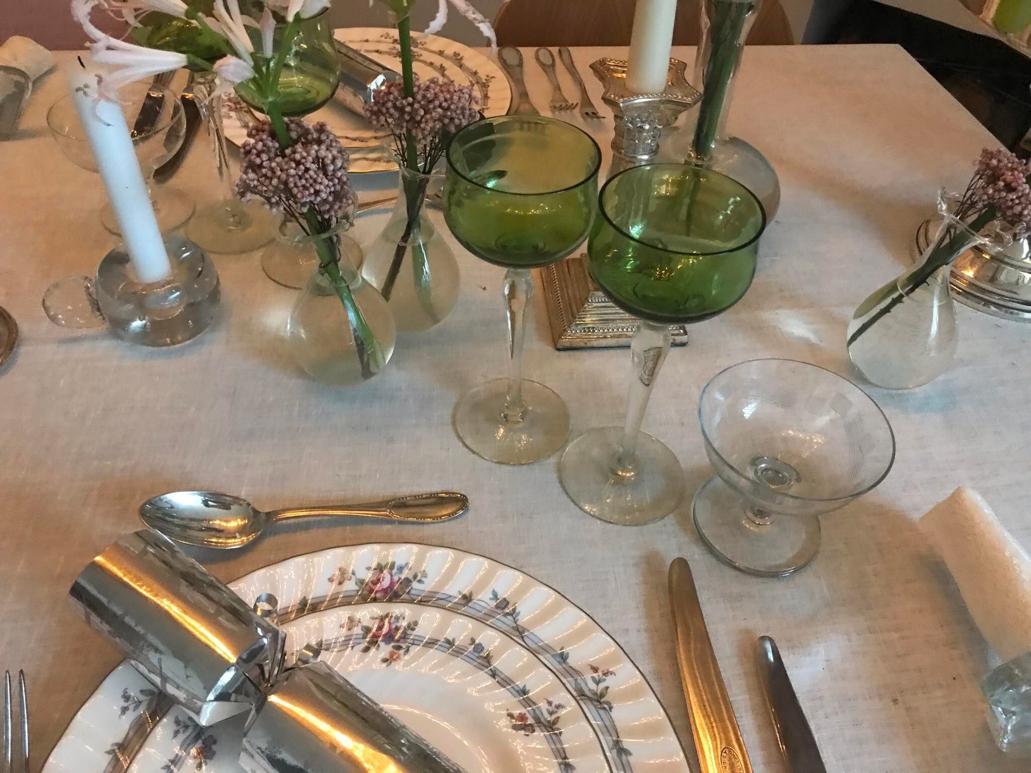 Set of 6 a glasses cristal Val Saint Lambert