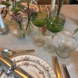 Set of 6 a glasses cristal Val Saint Lambert