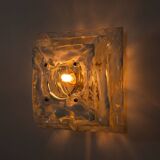 Applique en verre de Murano Carlo Nason, années 1970