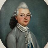 Portrait of a gentleman from the 18th century