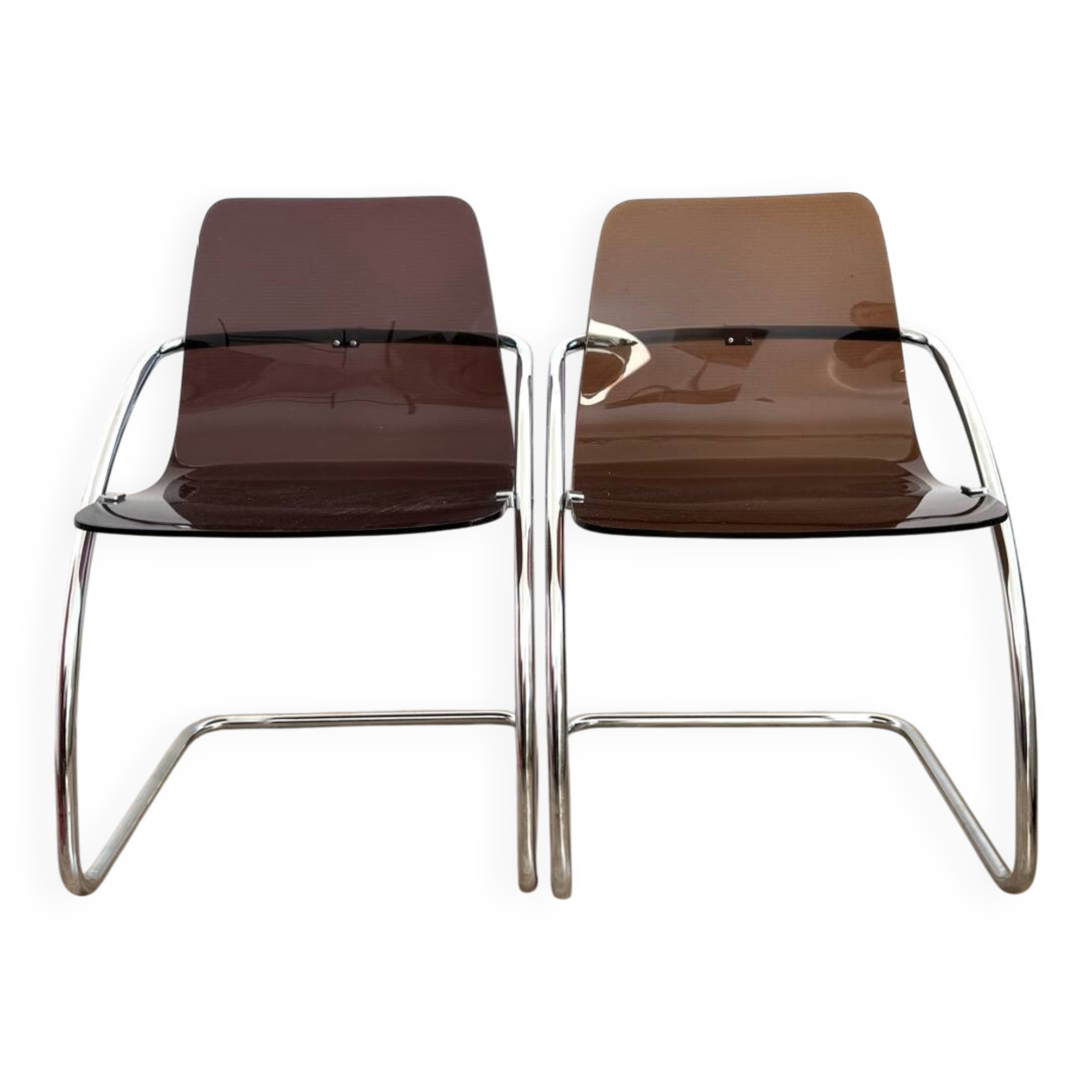 Pair of Blooming chairs by Yves Christin