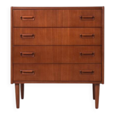 Mid-Century Danish Teak Chest of Drawers, 1960s.
