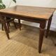 Table de bistrot ancienne en bois massif