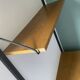 Wall shelf wood and metal