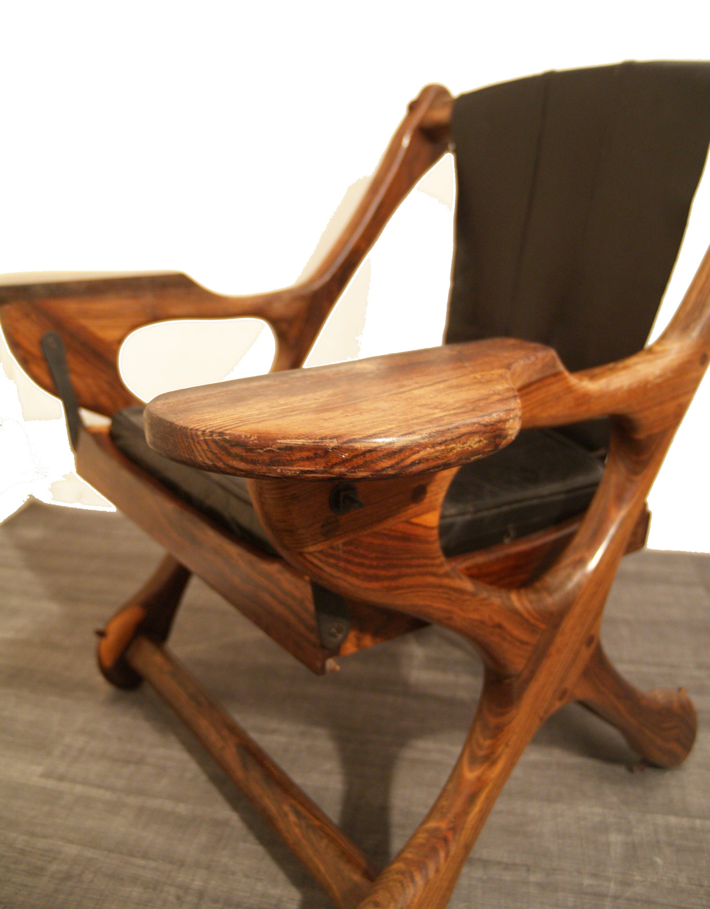 Don Shoemaker sling Winger lounge chair for Senal