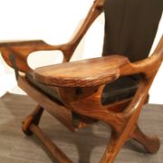 Don Shoemaker sling Winger lounge chair for Senal