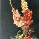 Floral still life signed Gérard Lecerf, oil on canvas, 1965 (Dun