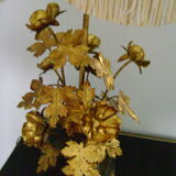 73cm gold metal lampshade with fabrics